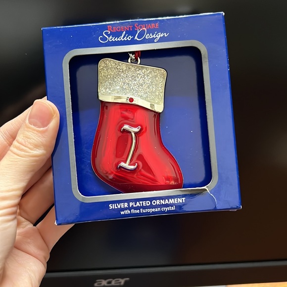 Regent Square Studio Design Collectible Ornament Christmas Red Stocking - Picture 6 of 7